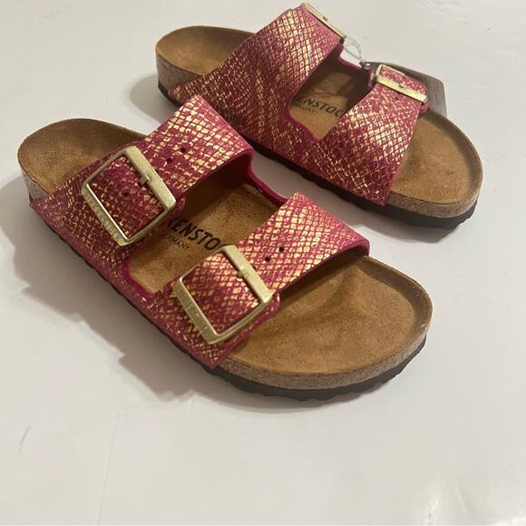 Birkenstock Arizona Python Comfort Sandal Size 6 - Picture 8 of 14